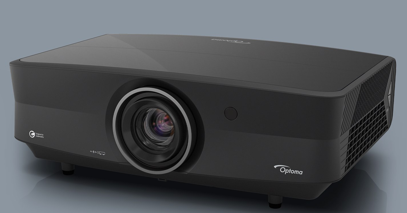 Optoma UHP lamp-based projector being serviced